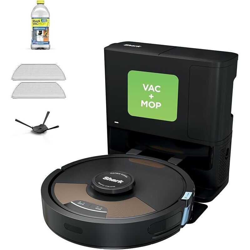 Shark Matrix Plus 2in1 Robot Vacuum & Mop with Sonic Mopping - Ultimate Home Cleaning