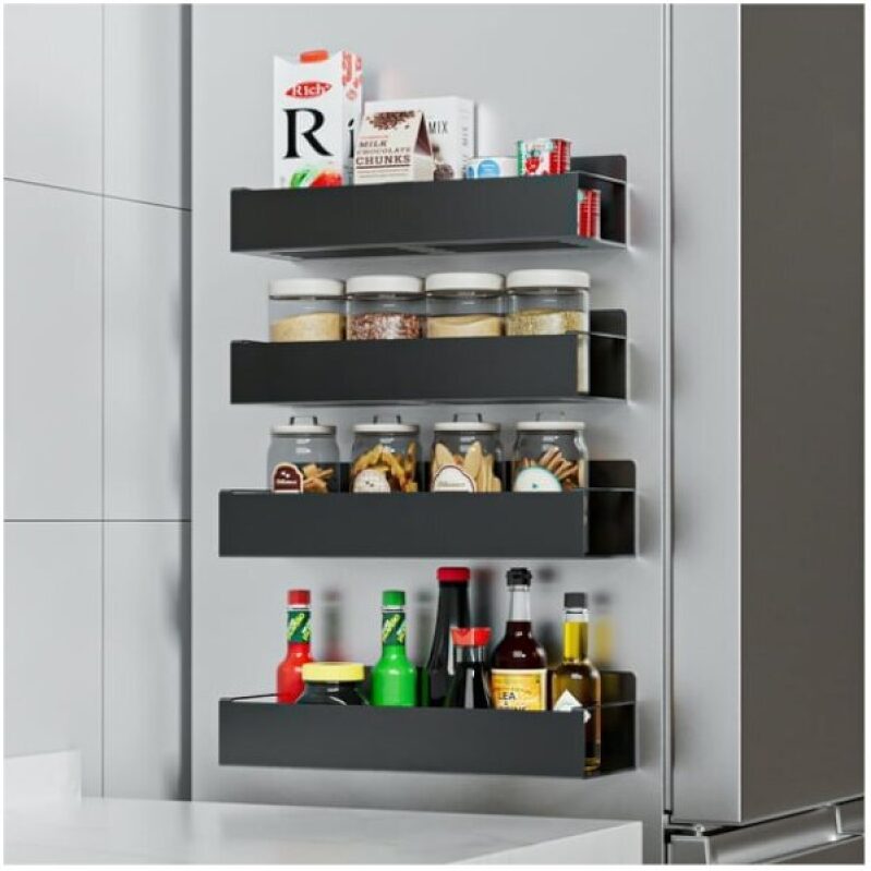 Tinana Magnetic Spice Rack Organizer 4-Pack for $20 - Save $9 Today at Walmart