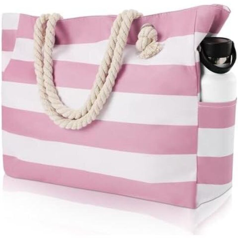 Fusen Women's Beach Bag - Large Capacity, Waterproof, and Sandproof