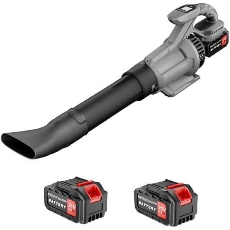 Powerful Cordless Leaf Blower with 2 Batteries - 50% OFF