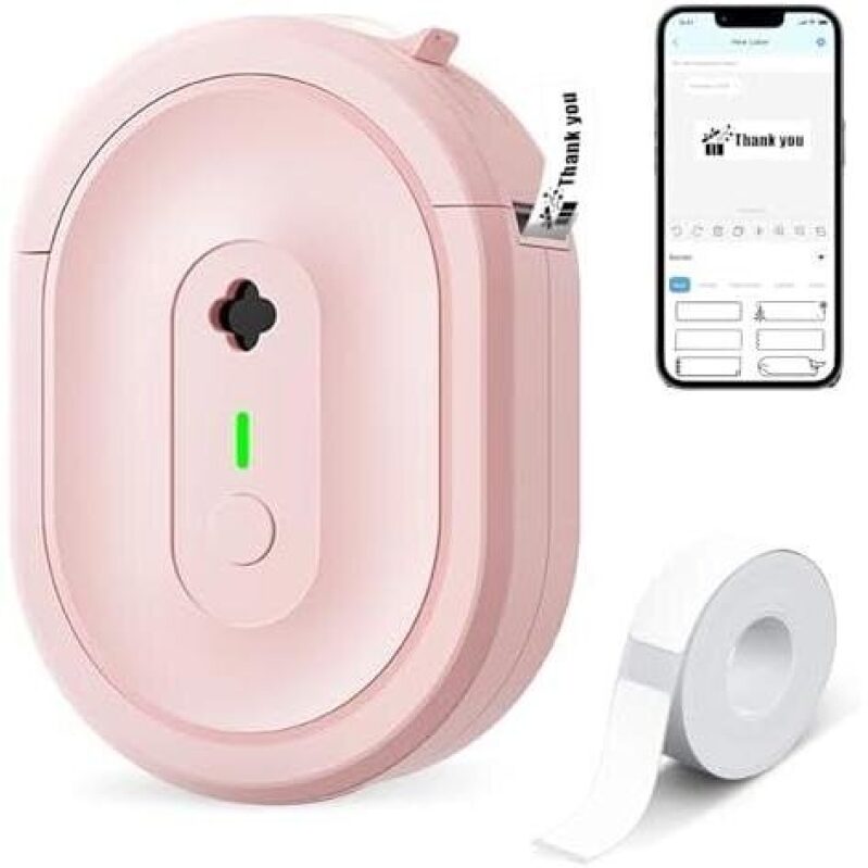 Portable Bluetooth Multi-Template Thermal Label Printer - 57% Off