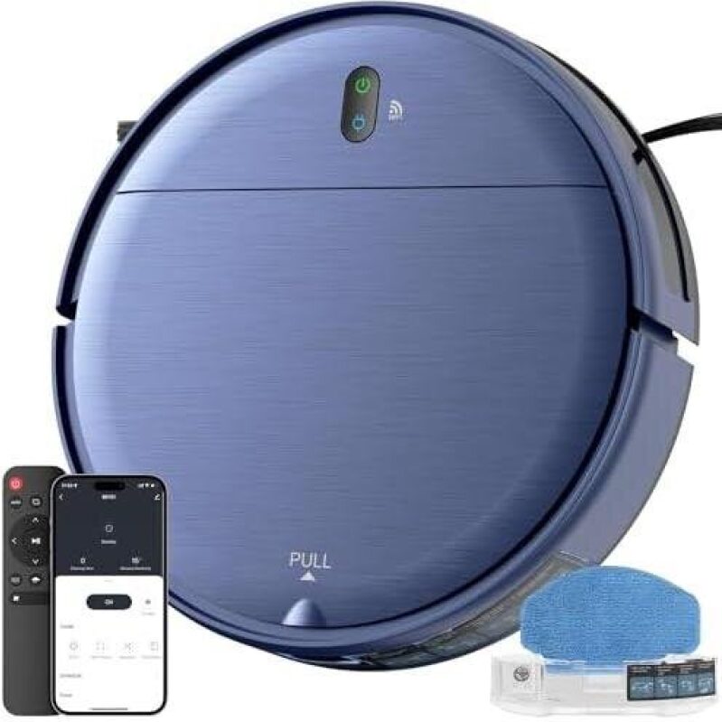 Smart App-Controlled Vacuum and Mop Robot - 79% Off