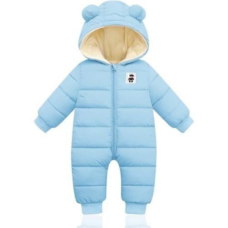 Affordable Winter Baby Snowsuit with Hood - 67% Discount