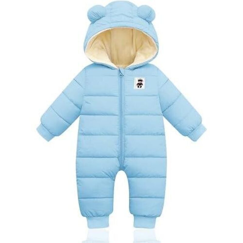 Affordable Winter Baby Snowsuit with Hood - 67% Discount
