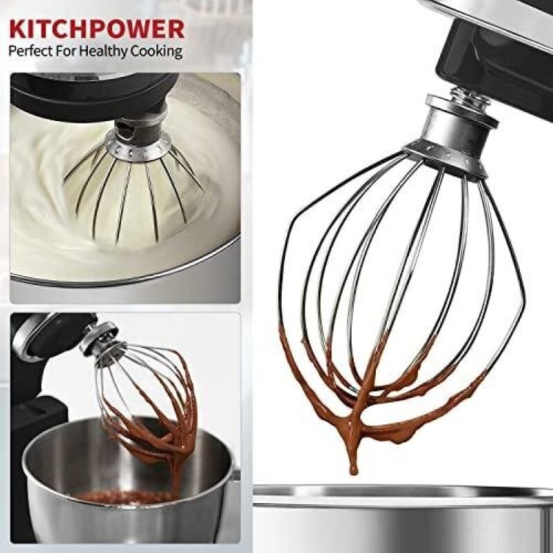 KITCHPOWER K45WW Wire Whip Attachment for KitchenAid Stand Mixer - Stainless Steel Egg Cream Stirrer, 62% OFF