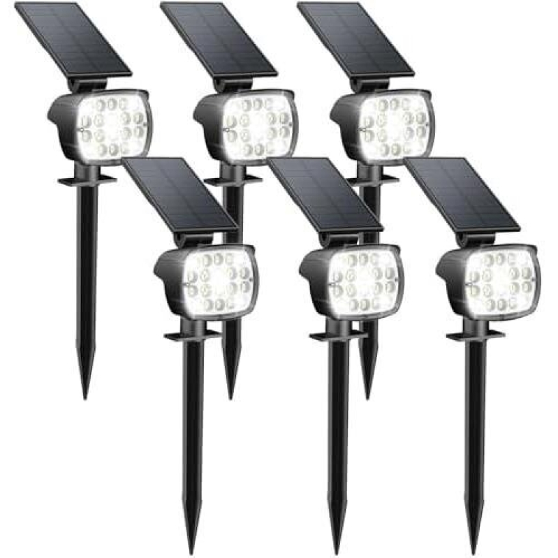 Upgraded Solar Spotlights - 2026 Model with 50% Discount