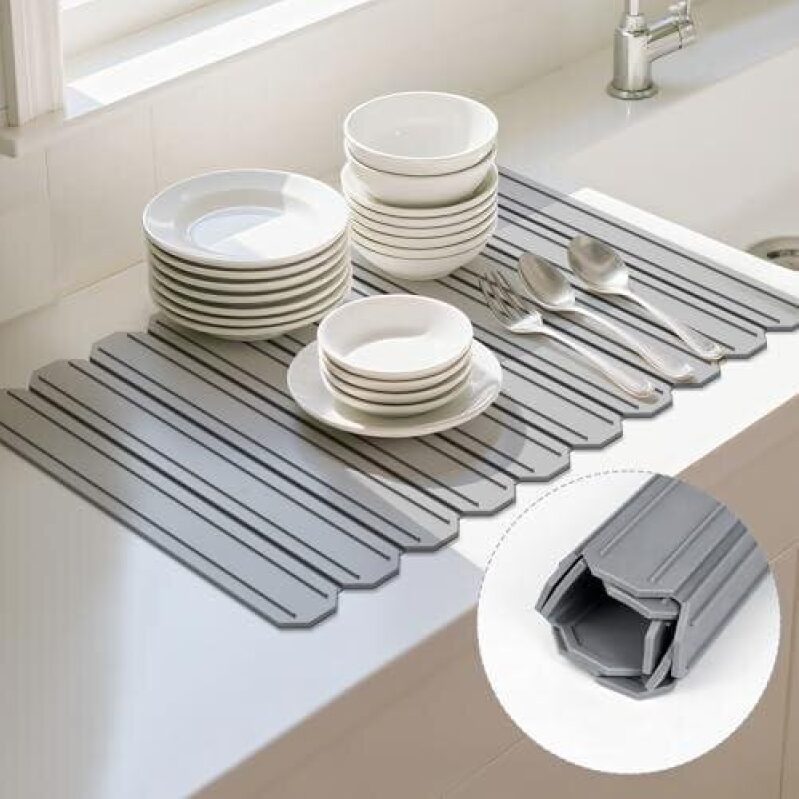 Space-Saving Foldable Silicone Kitchen Mat - 45% Off