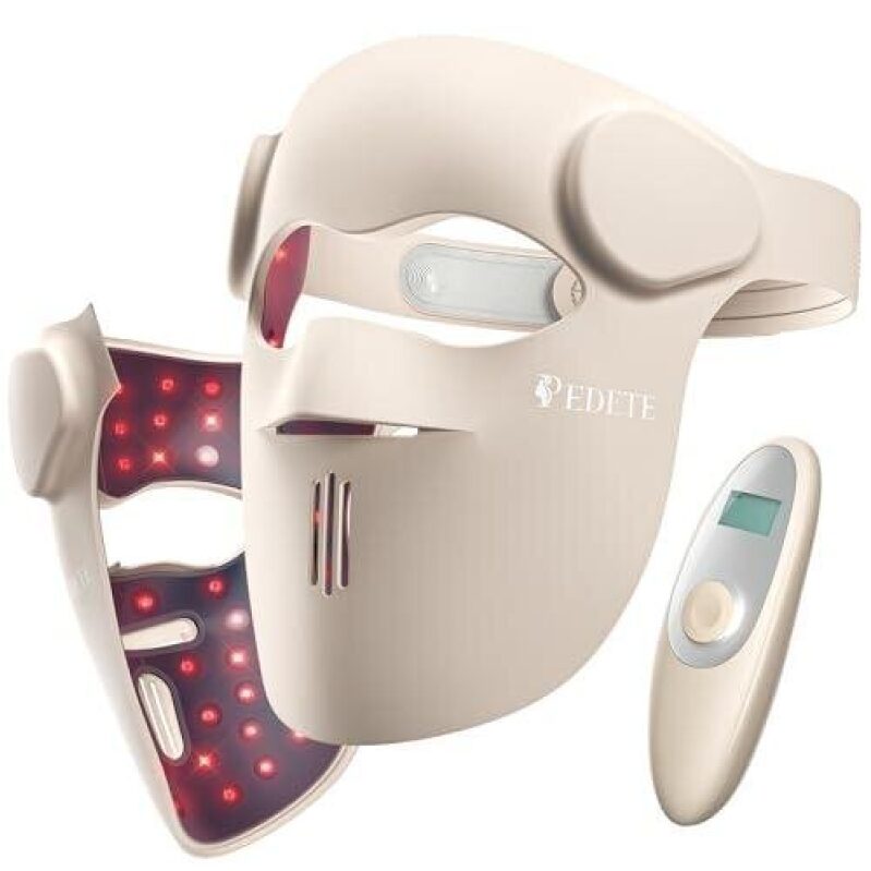 EDETE Red Light Therapy Mask with 9 Modes - 61% Off