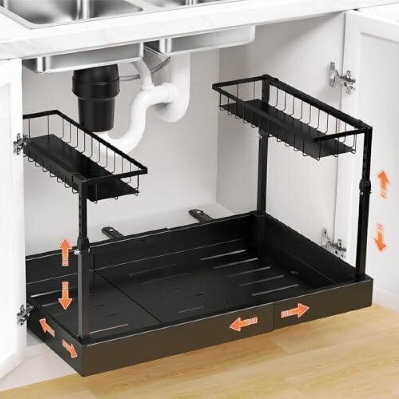 Wall-Mounted Sink Basin Storage Drawer - 45% Off