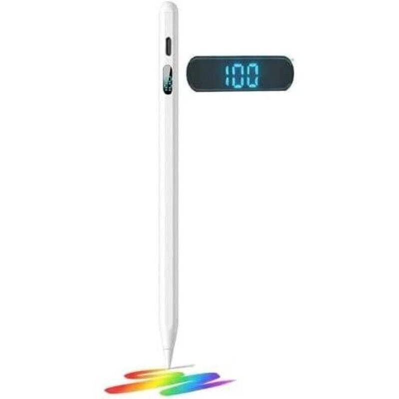 Double System Touch Stylus with LED Battery Indicator & Fast Charging