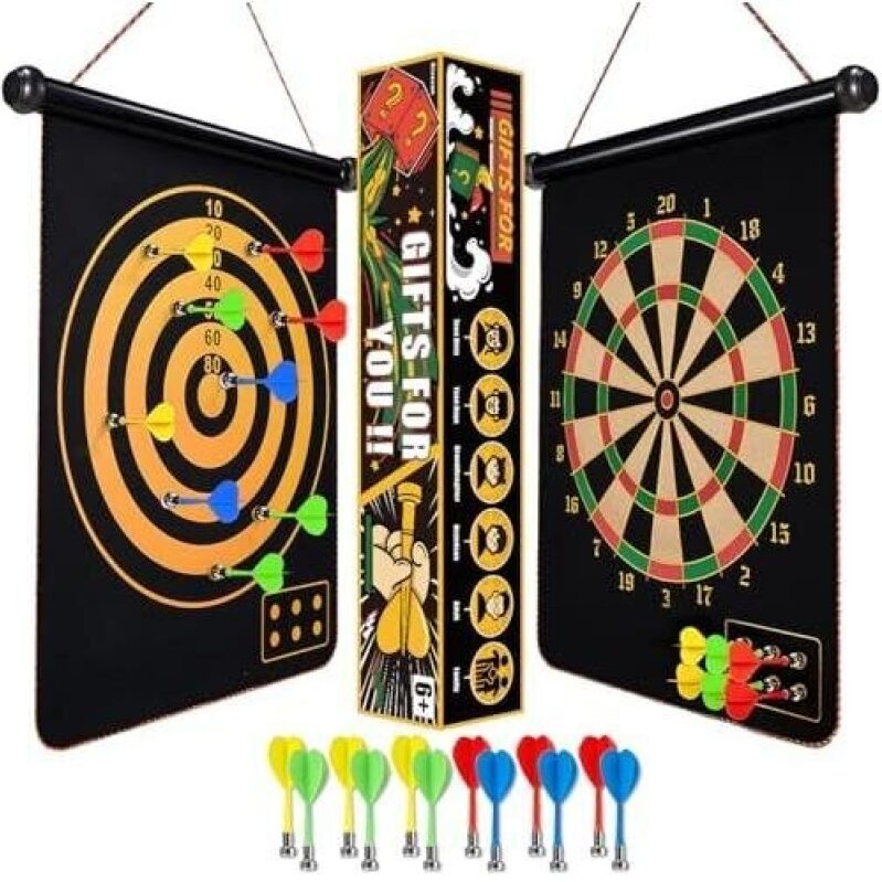 Givevan Magnetic Dartboard Set - 50% Discount