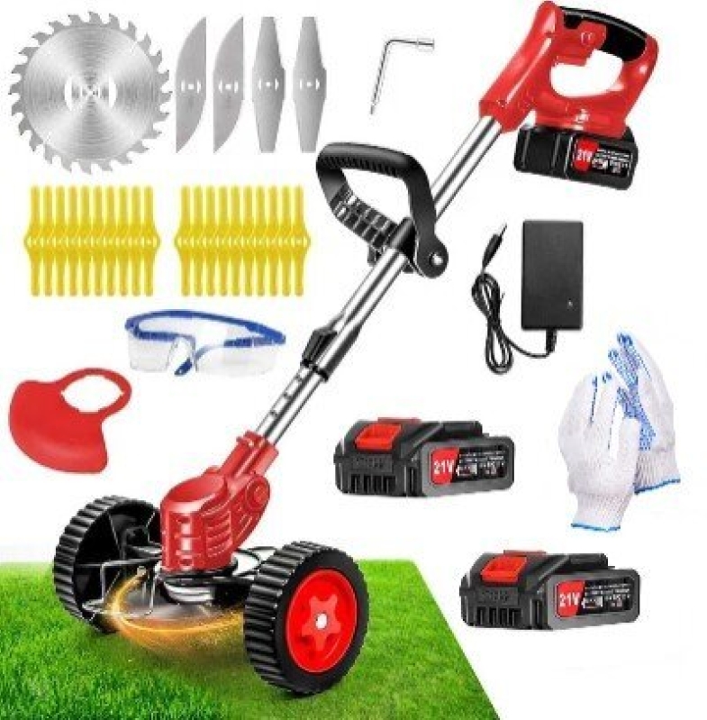 3-in-1 Wireless Lawn Mower with Accessories