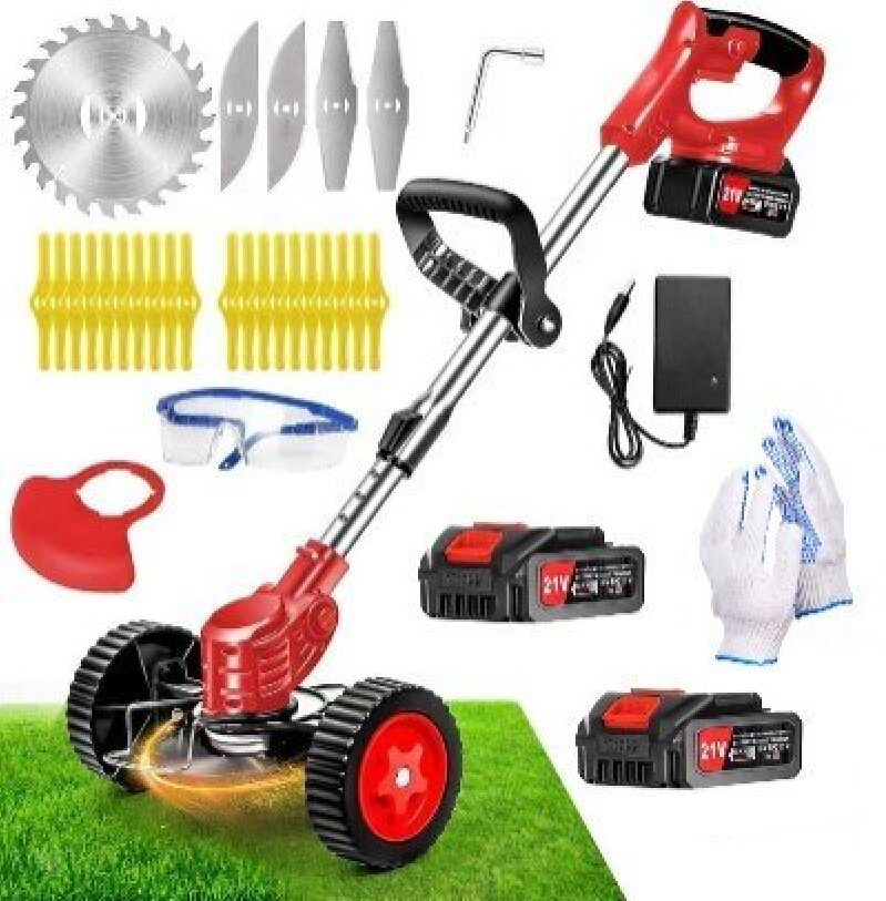 3-in-1 Wireless Lawn Mower with Accessories