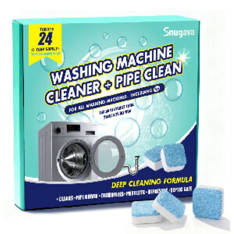 Top-Rated Washing Machine Cleaner for Deep Cleaning - 24 Pack