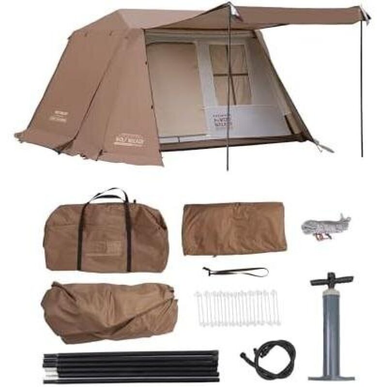 5-8 Person Inflatable Camping Tent - 45% Off