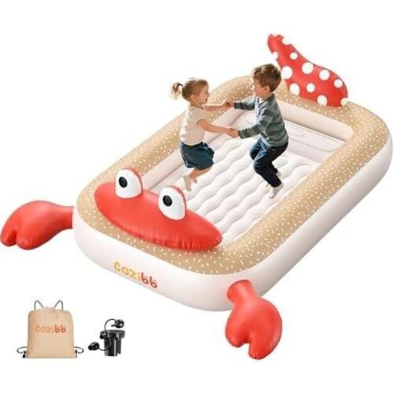 Portable Inflatable Toddler Travel Bed Set with 40% Discount