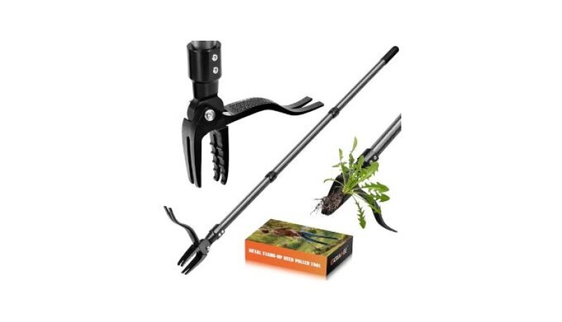 GOXAWEE Metal Stand Up Weed Puller Tool - 45