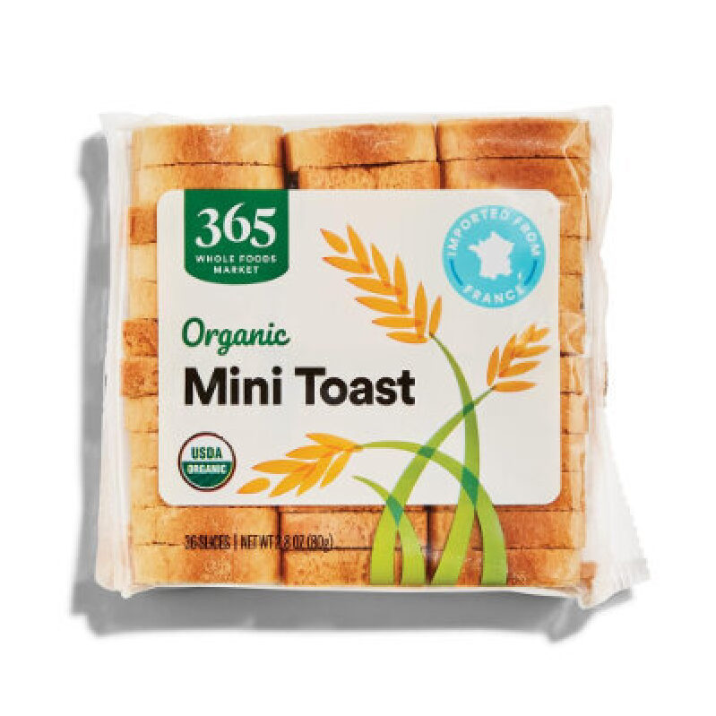 Organic Mini Toast - Ideal for Healthy Snacking