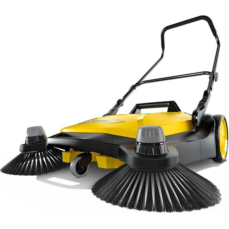 Karcher S 6 Twin Walk-Behind Outdoor Hand Push Floor Sweeper