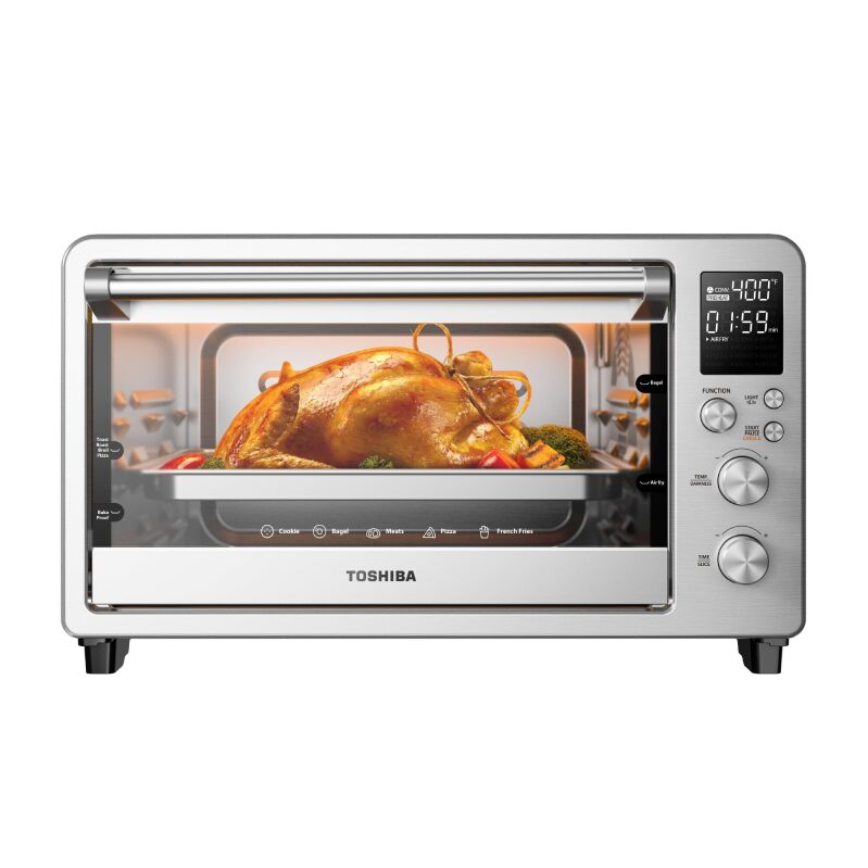 TOSHIBA ChefFry Air Fryer Toaster Oven Combo - 26.4 QT