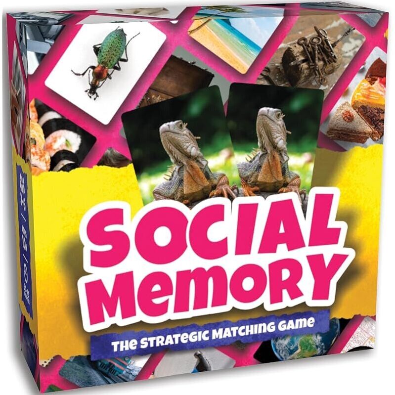 Social Memory: Strategic Twist on Classic Memory Game