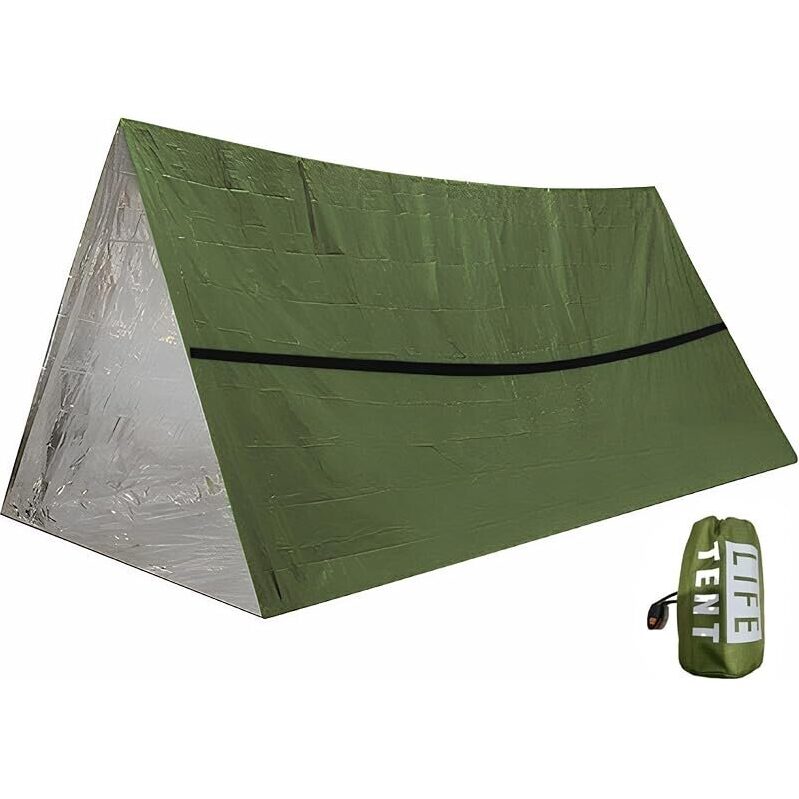 MIRouer Emergency Survival Tent 2-Person - Ultimate Weather Protection