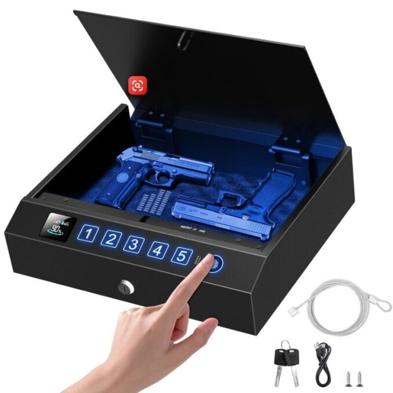 CTSAFEPRO Biometric Gun Safe for Handgun - 40% Off, Fast Delivery