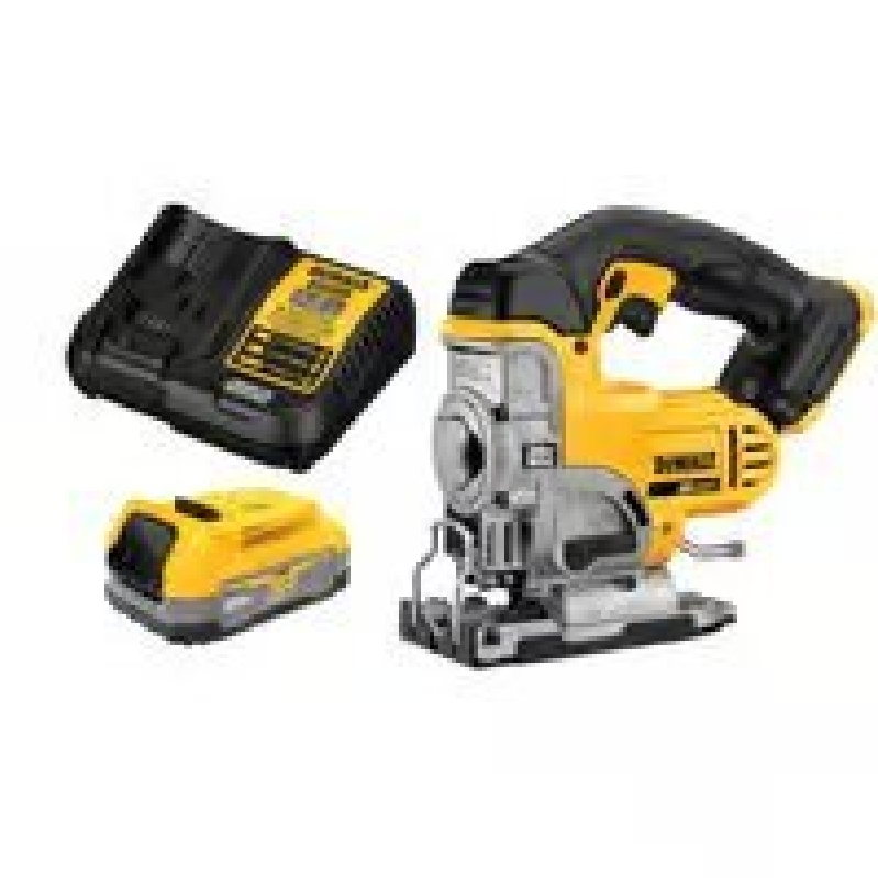 Powerful DEWALT 20V MAX Cordless Jig Saw with XR Battery