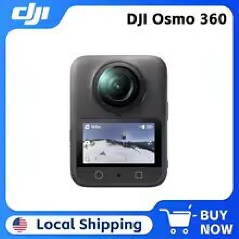 DJI Osmo 360 Action Camera - Native 8K 360° Imaging