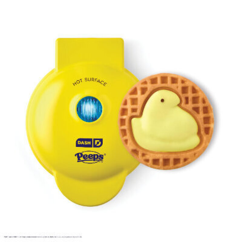 Peep's Mini Waffle Maker - Ideal for Kids and Families