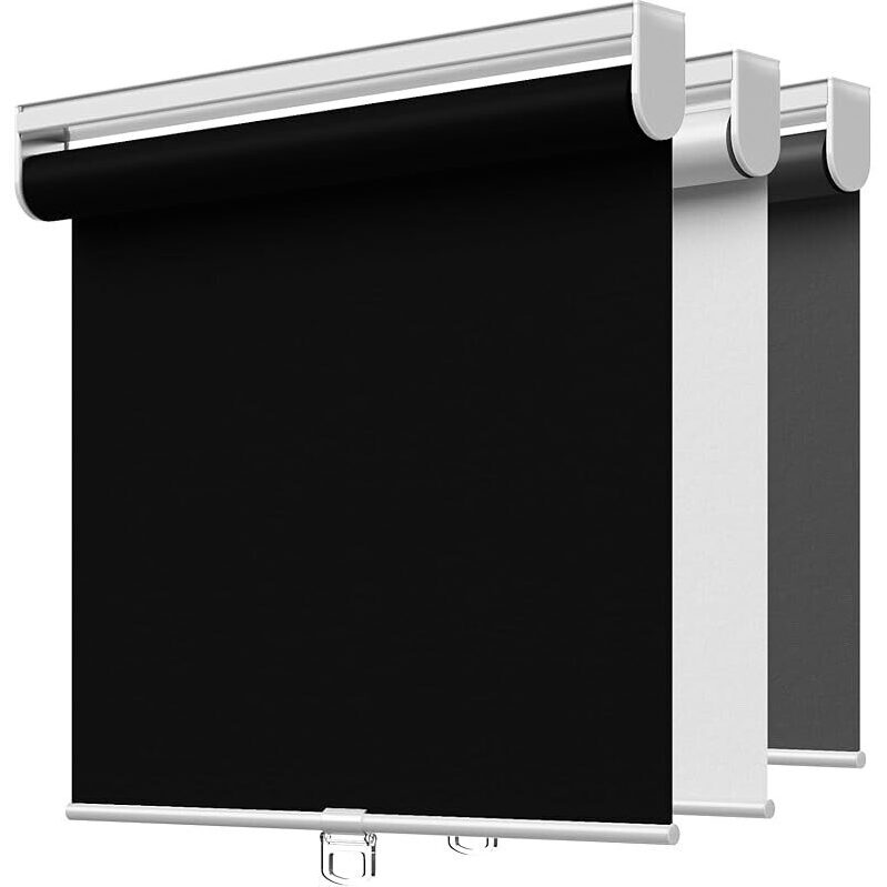 BGBL Cordless Roller Shades Blackout Blinds for Windows 23 x 72-in