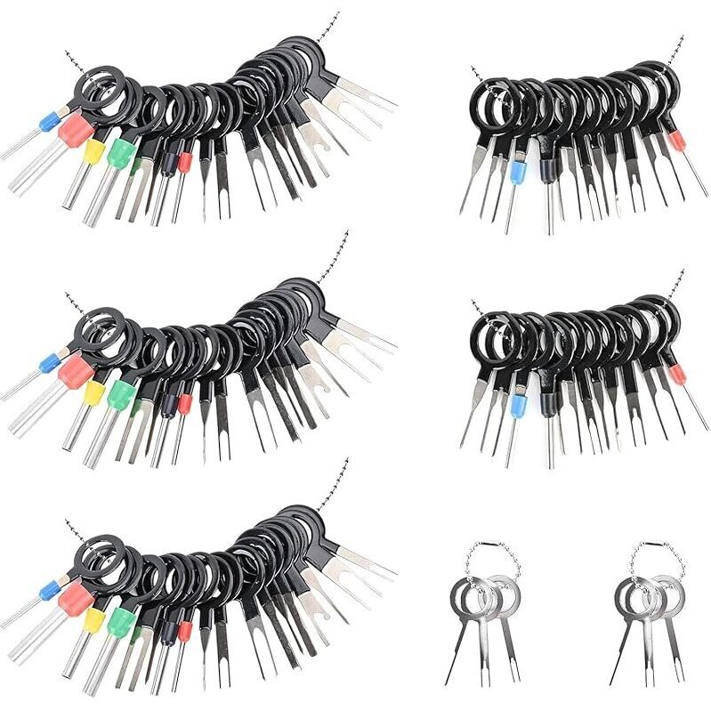 Kikerike Terminal Removal Tool Kit 82-Pcs - Lightweight, Compact, and Durable