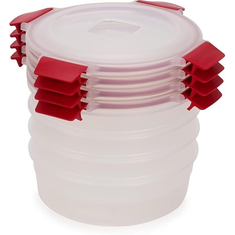 Joseph Joseph Nest Lock 8-Piece Round Food Storage Container Set