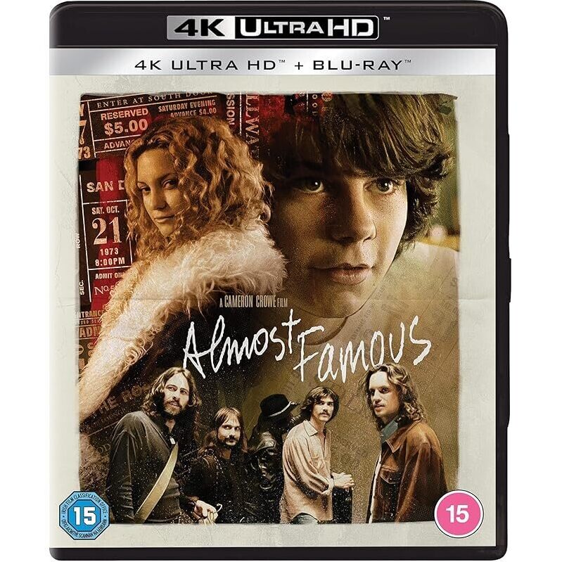 Almost Famous 4K Ultra HD Blu-Ray: Remastered & Restored