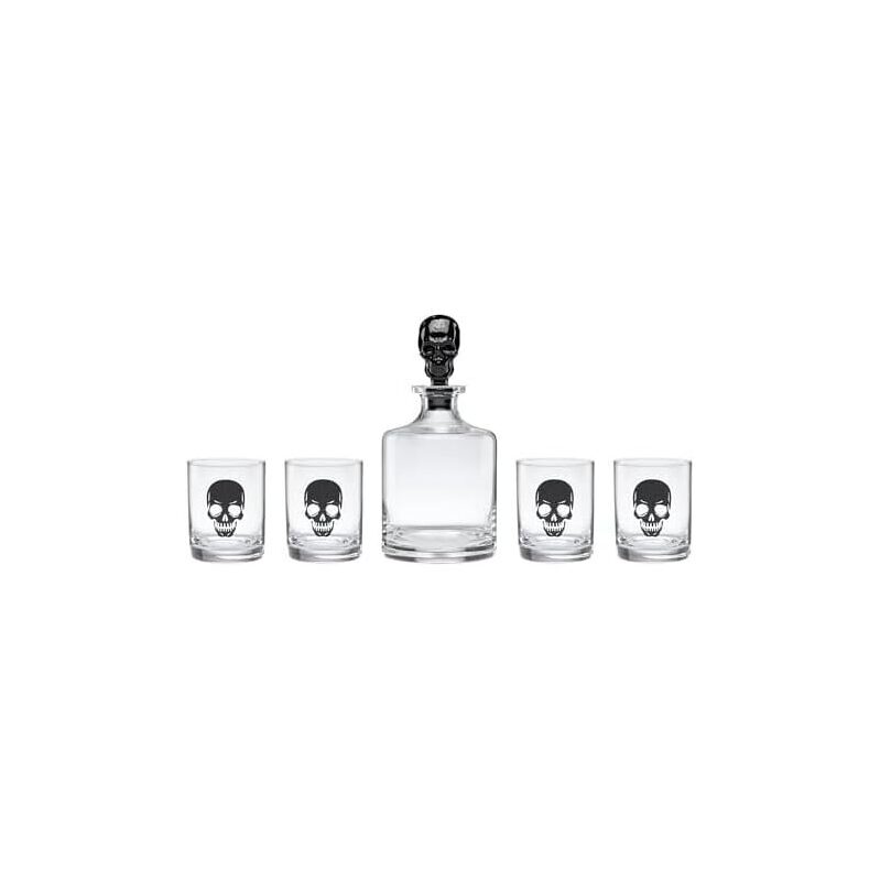 Oneida Barware 5-Piece Skeleton Whiskey Set
