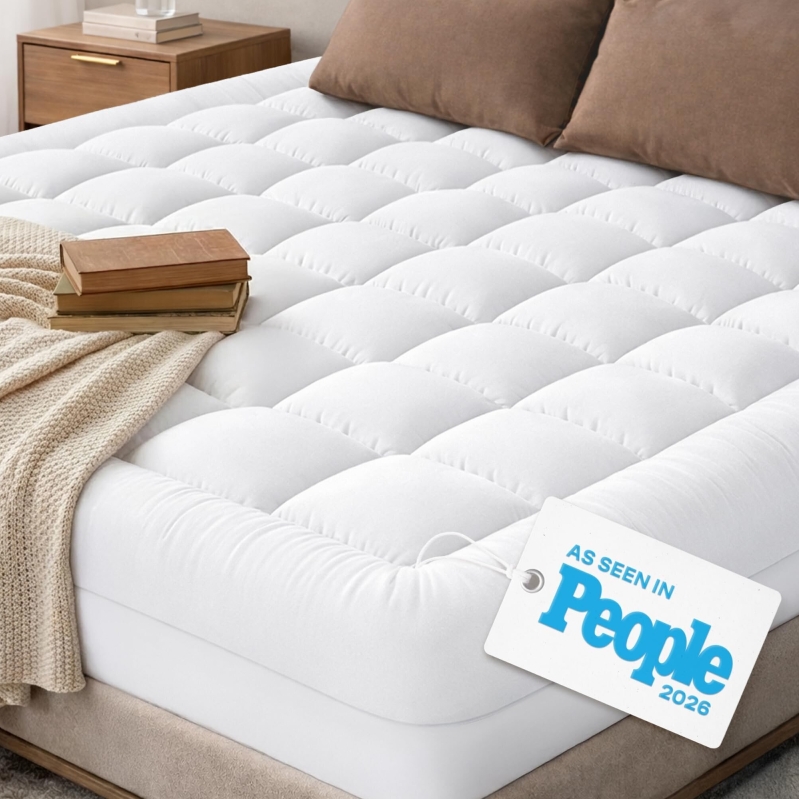 Niagara Cloud-Like Queen Mattress Topper for Enhanced Comfort