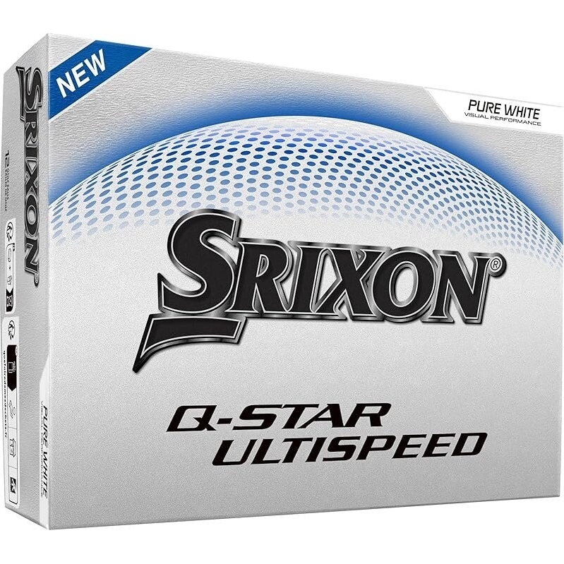 Srixon Q-Star Ultispeed Golf Balls Dozen - Maximize Your Distance