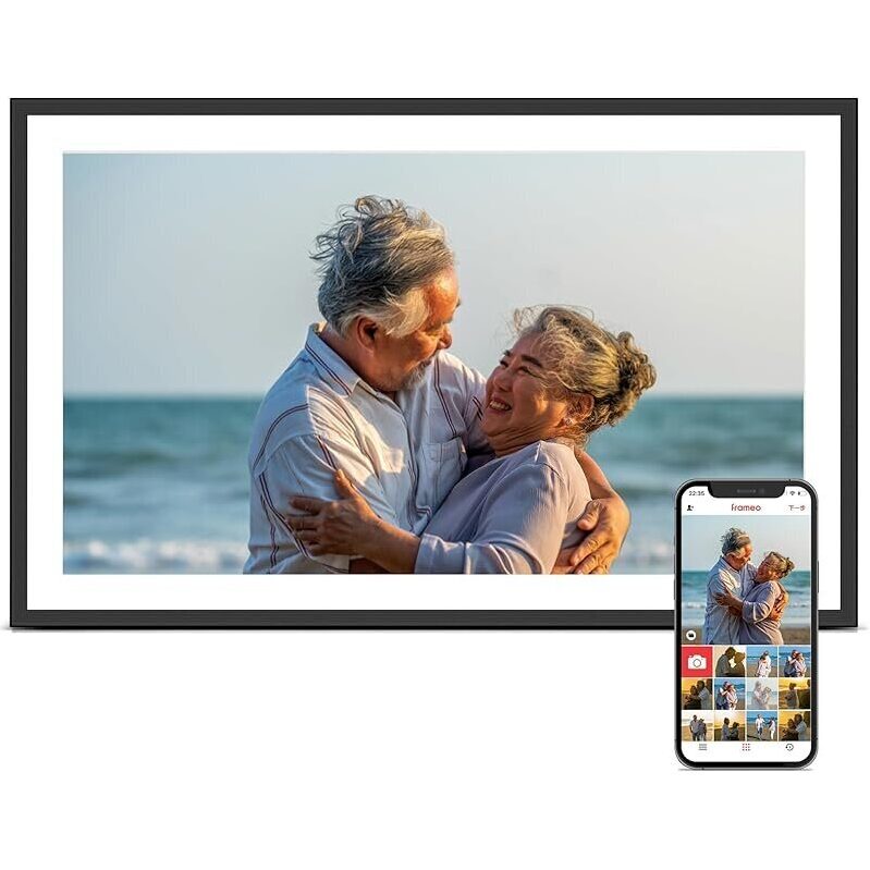 Pastigio 15.6-in 1080p Touch 32GB WiFi Frameo Digital Picture Frame