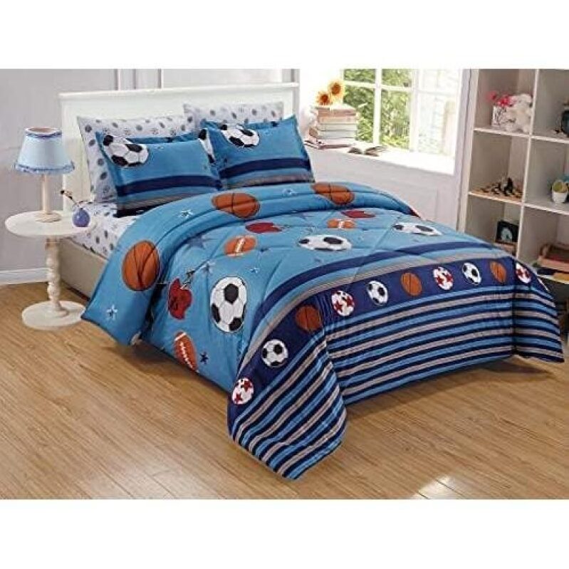 Affordable Sports Themed Comforter Set - Ultimate Comfort