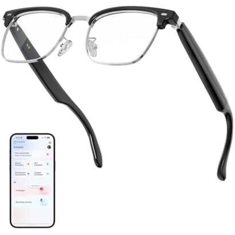 Smart Glasses with Bluetooth Hands-Free Calling and Multi-Function Control