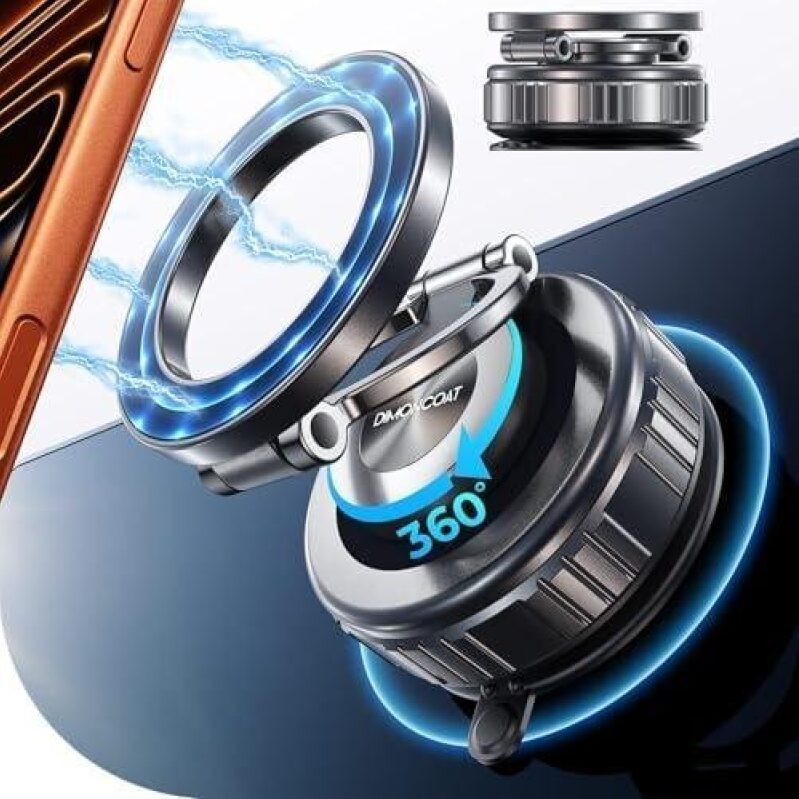 360° Adjustable Magnetic Car Mount - 71% Discount
