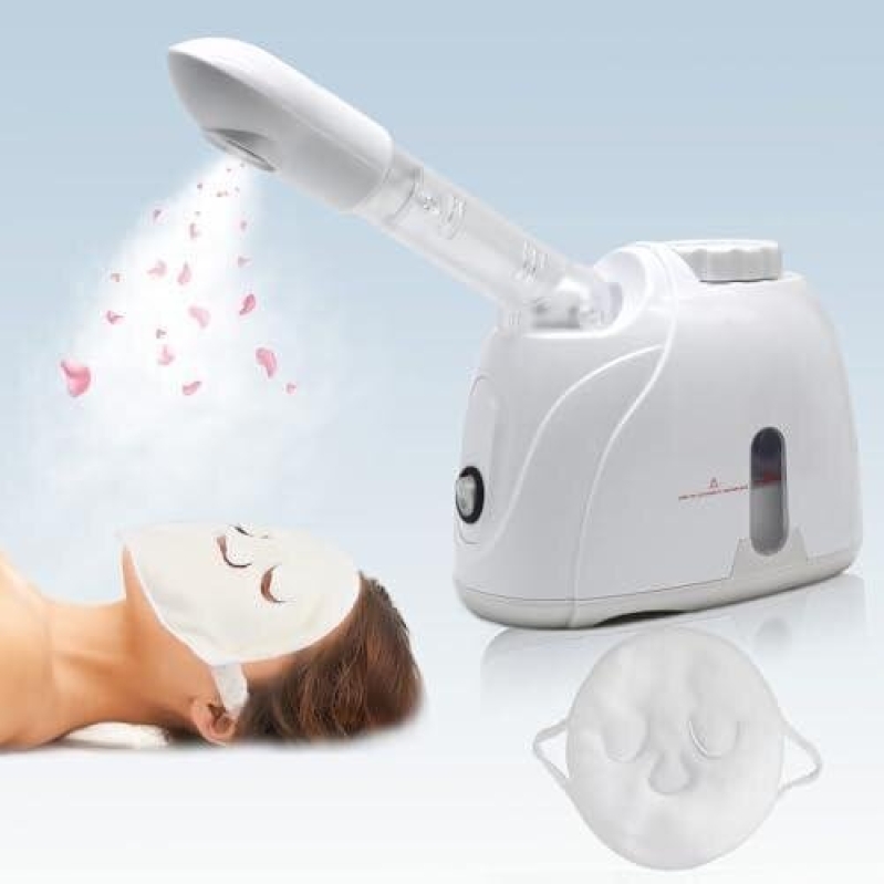 Facial Steamer with 360° Arm Nano Cleanser - 48% Off