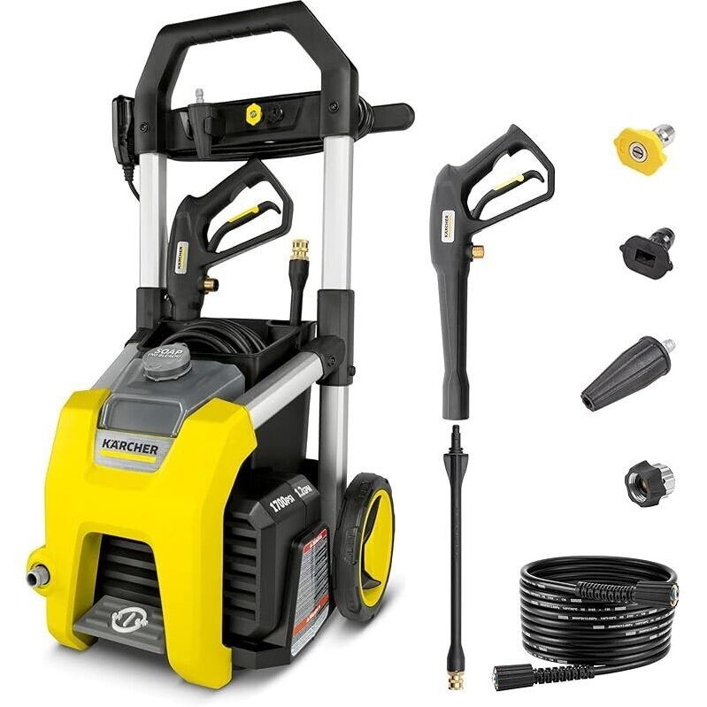 Karcher K1700 Max 2125 PSI Pressure Washer - Efficient Deep Cleaning