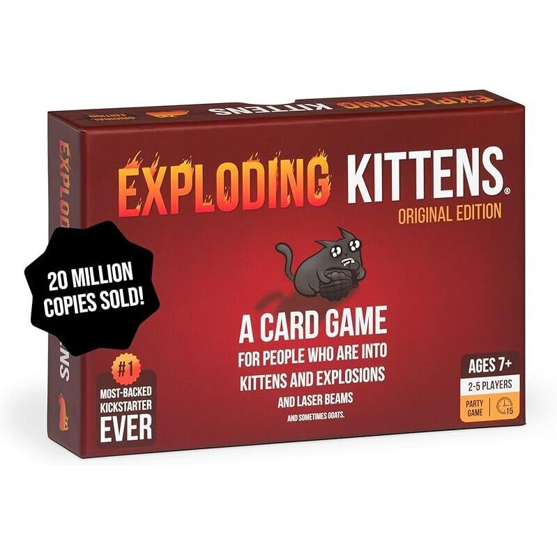 Get Ready for Unpredictable Fun with Exploding Kittens Card Game