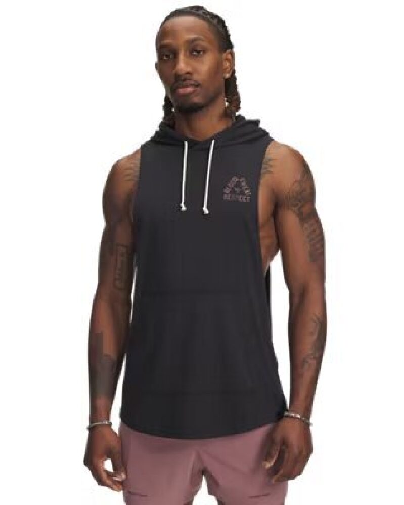 Under Armour Project Rock Men's Sleeveless Hoodie - Ultimate Comfort and Style