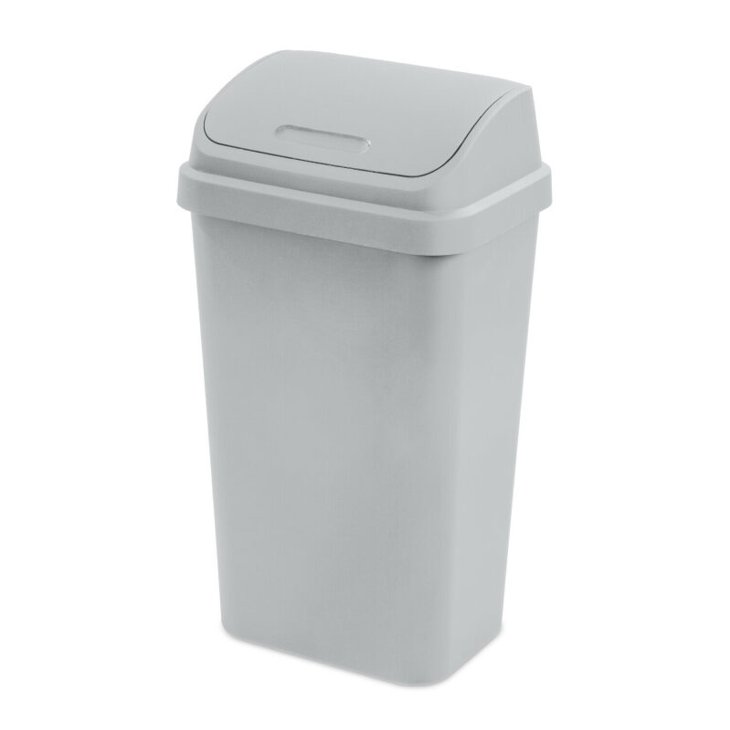 Sterilite Kitchen Trash Can - 13 Gallon Plastic Garbage Bin
