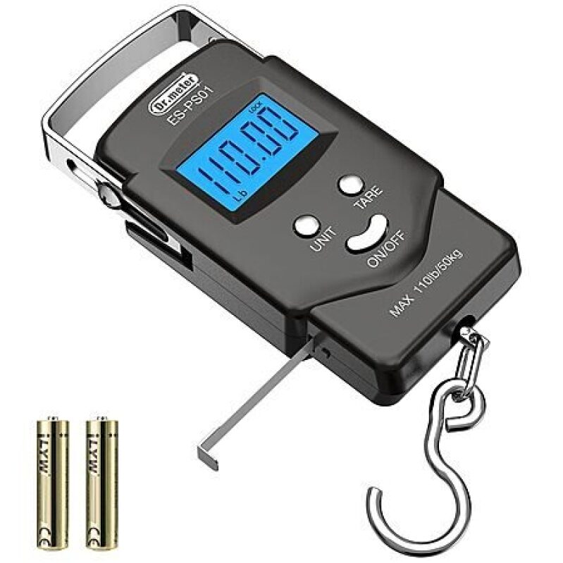 High Precision Fish/Luggage Scale for Fishing and Travel
