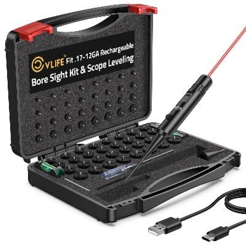 Precision Rechargeable Green/Red Laser Bore Sight Kit