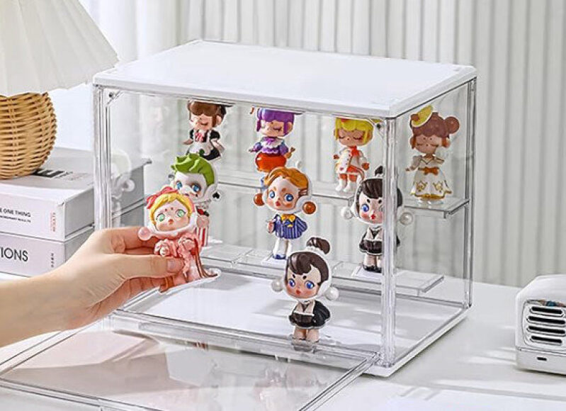 Three-Tier Adjustable Acrylic Figure Display Case - Prime Exclusive