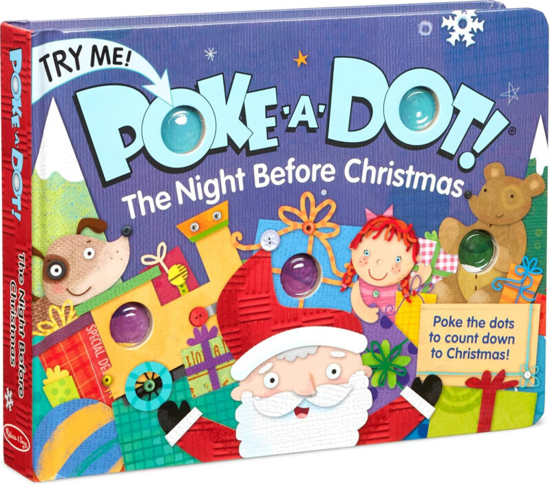 Interactive Christmas Eve Book: Poke-a-Dot for Kids